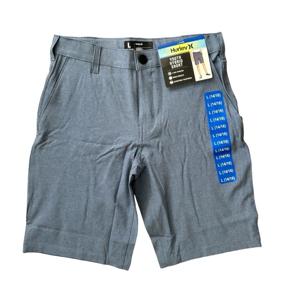 Hurley NWT Youth Hybrid Shorts in Midnight Navy Large 14-16 - Picture 10 of 11